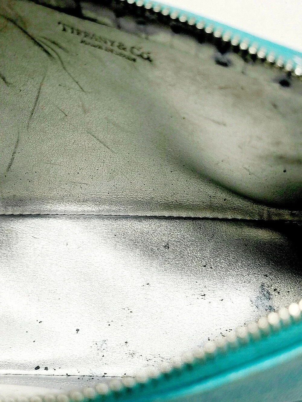 Tiffany Leather Clutch Bag